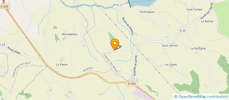 localisation de l'entreprise LA FONCIERE M.J.  MAILHOC