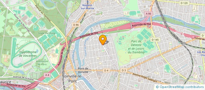 localisation de l'entreprise LA FONCIERE POLANGIS à JOINVILLE-LE-PONT