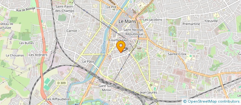 localisation de l'entreprise LA FONCIERE RESSEMELAGE CHARTRES  LE MANS