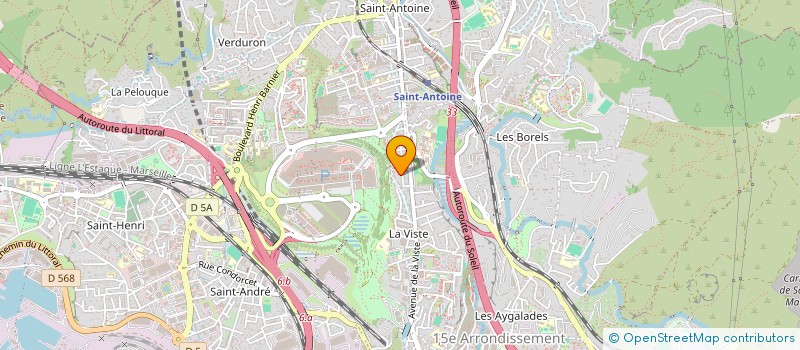 localisation de l'entreprise LA FONCIERE SCI à MARSEILLE