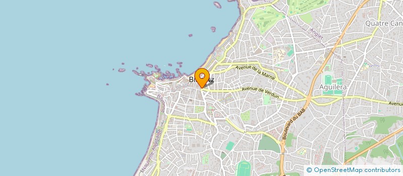 localisation de l'entreprise LA FONDA à BIARRITZ