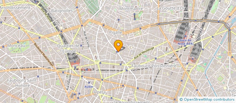 localisation de l'entreprise LA FONDATION FETE DES MERES  PARIS