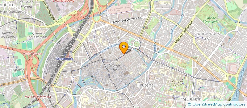 localisation de l'entreprise LA FONDERIE  STRASBOURG