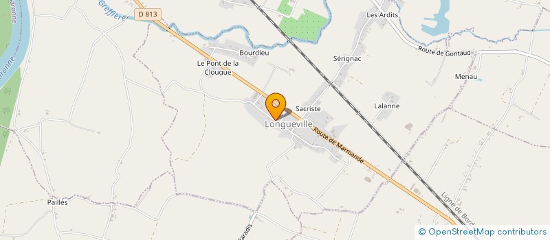 localisation de l'entreprise LA FONT DU BREUIL  SAINT-PARDOUX-DU-BREUIL