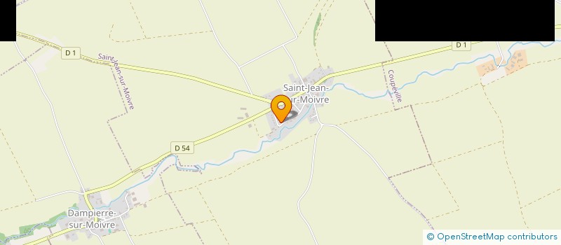 localisation de l'entreprise LA FONTAINE  SAINT-JEAN-SUR-MOIVRE