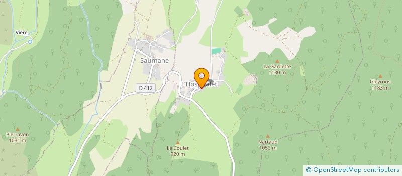 localisation de l'entreprise LA FONTAINE  SIMIANE-LA-ROTONDE