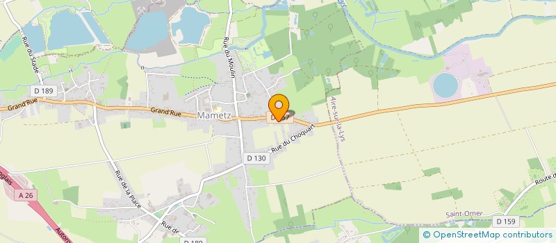 localisation de l'entreprise LA FONTAINE  MAMETZ