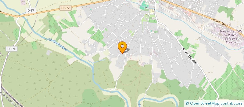 localisation de l'entreprise LA FONTAINE  SAINT-CANNAT