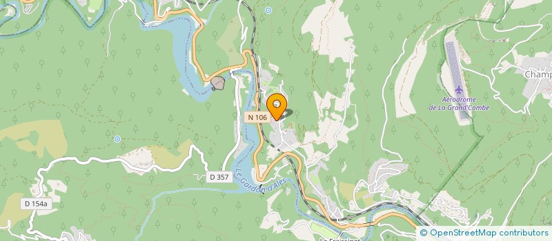 localisation de l'entreprise LA FONTAINE  SAINTE CECILE D'ANDORGE