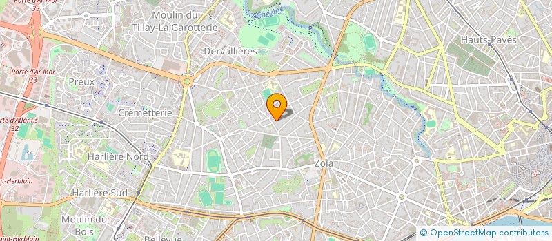 localisation de l'entreprise LA FONTAINE AGATHE  NANTES