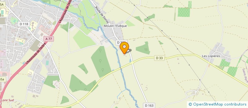 localisation de l'entreprise LA FONTAINE COUVERTE à COSNE COURS SUR LOIRE