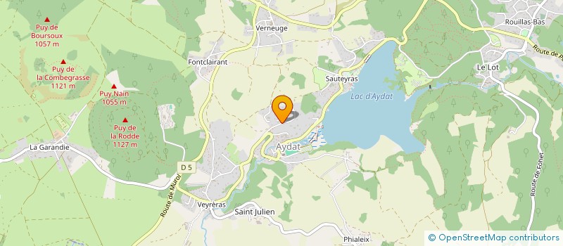 localisation de l'entreprise LA FONTAINE D'AMBOISE  CHAMALIERES