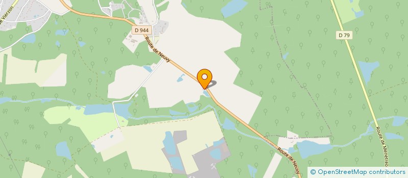 localisation de l'entreprise LA FONTAINE DE JEANNE  NANCAY