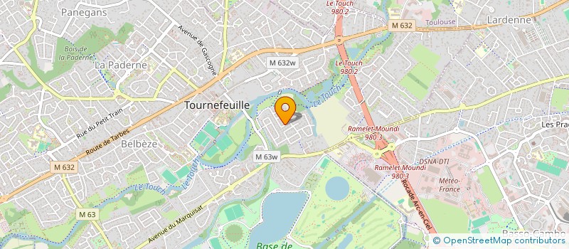 localisation de l'entreprise LA FONTAINE DE L'AMOUR SCI  TOURNEFEUILLE