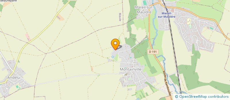 localisation de l'entreprise LA FONTAINE DE LA SERPE  MONTAINVILLE