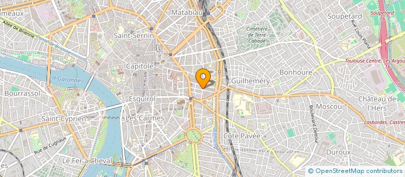 localisation de l'entreprise LA FONTAINE DE RIQUET à TOULOUSE