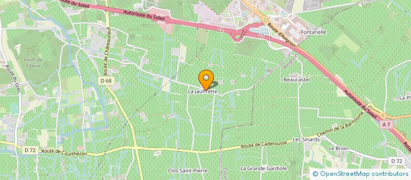 localisation de l'entreprise LA FONTAINE DES SAVEURS  ORANGE