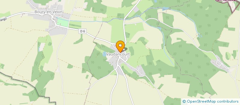 localisation de l'entreprise LA FONTAINE FLEURIE  VAUDANCOURT