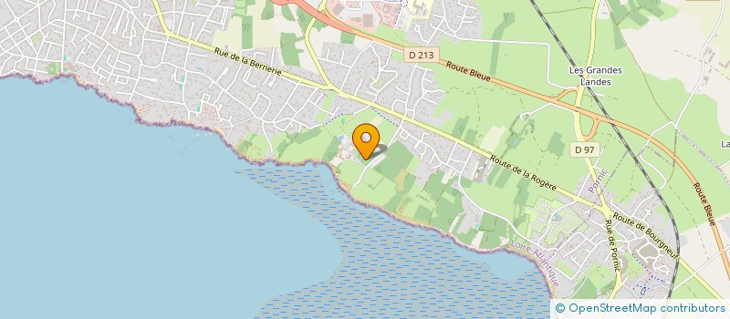 localisation de l'entreprise LA FONTAINE - LA RESIDENCE  PORNIC