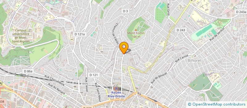 localisation de l'entreprise LA FONTAINE NOURRICE  ROUEN