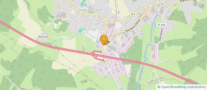 localisation de l'entreprise LA FONTE ARDENNAISE à VIVIER-AU-COURT