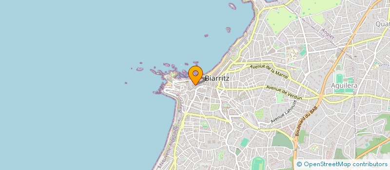 localisation de l'entreprise LA FONTE DIFFUSION à BIARRITZ
