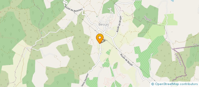 localisation de l'entreprise LA FONTINELLE à BESSAS