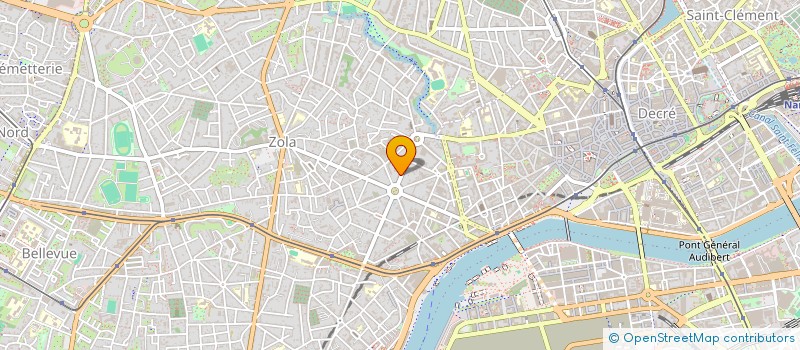 localisation de l'entreprise LA FOOD FAMILY à NANTES