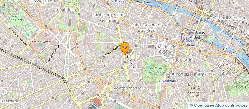 localisation de l'entreprise LA FOOM  PARIS