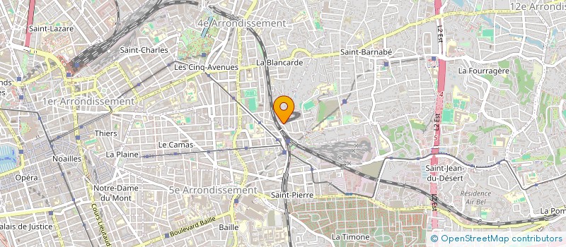 localisation de l'entreprise LA FORCE à MARSEILLE