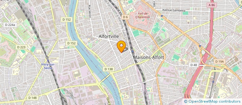 localisation de l'entreprise LA FORCE DU CONGO à ALFORTVILLE