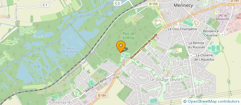 localisation de l'entreprise LA FORCE DU LIEN - TND91 à MENNECY