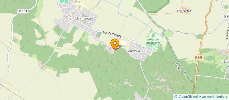 localisation de l'entreprise LA FORESTIERE à CHAMPCUEIL