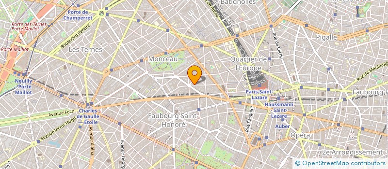 localisation de l'entreprise LA FORESTIERE DE CHAMPAGNE  PARIS