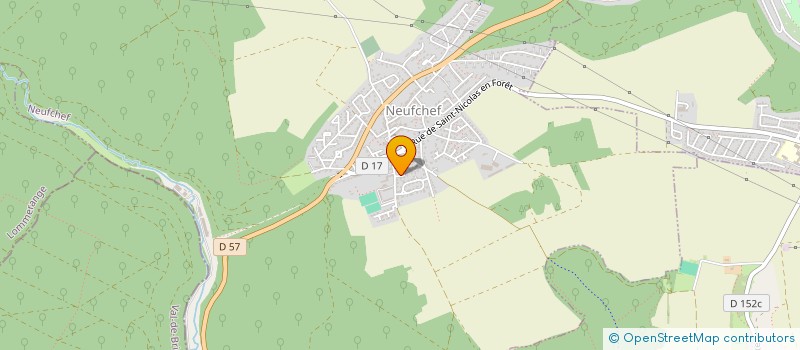 localisation de l'entreprise LA FORET 2 FLORIAN  NEUFCHEF