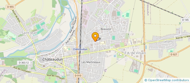 localisation de l'entreprise LA FORET à CHATEAUDUN