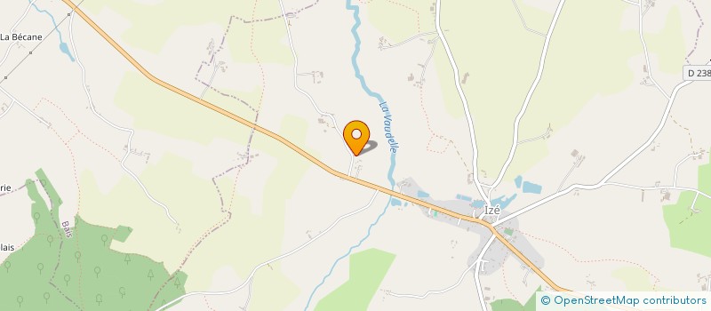 localisation de l'entreprise LA FORET  VIMARTIN-SUR-ORTHE