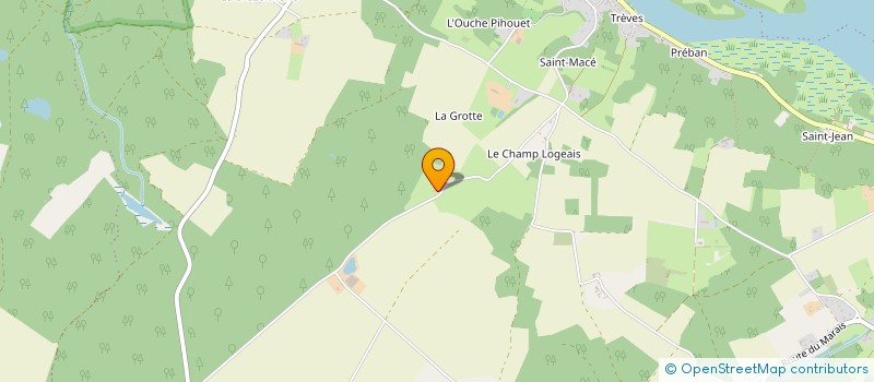 localisation de l'entreprise LA FORET  GENNES-VAL-DE-LOIRE