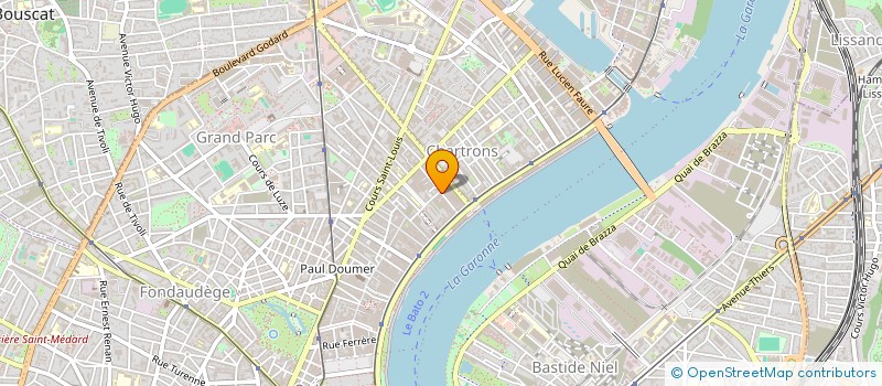 localisation de l'entreprise LA FORET  BORDEAUX