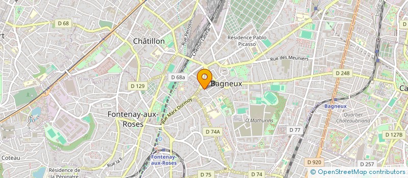 localisation de l'entreprise LA FORET à BAGNEUX