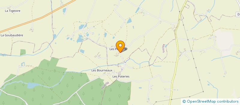 localisation de l'entreprise LA FORET BONAMY  TREMENTINES