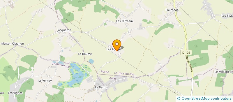 localisation de l'entreprise LA FORET DE SAINT GEORGES  ROCHE