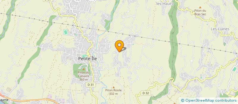 localisation de l'entreprise LA FORET DES MELODIES  PETITE-ILE