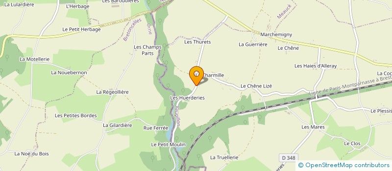 localisation de l'entreprise LA FORET-FRUITIERE DE LA DONNETTE à VAUPILLON