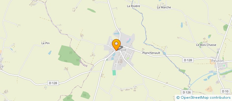 localisation de l'entreprise LA FORET NOURRICIERE  SIMPLE