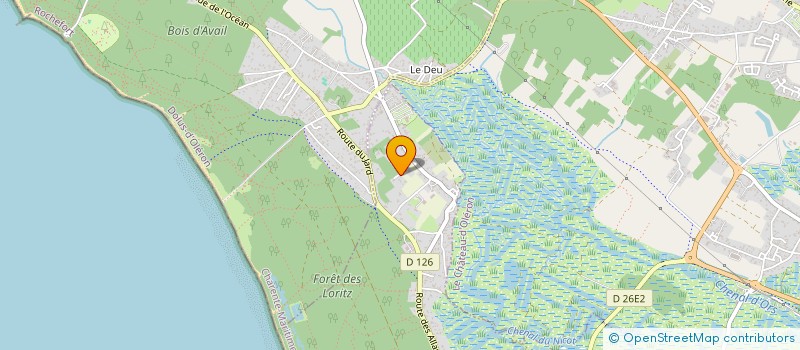 localisation de l'entreprise LA FOREZIENNE DU LITTORAL à LE GRAND-VILLAGE-PLAGE