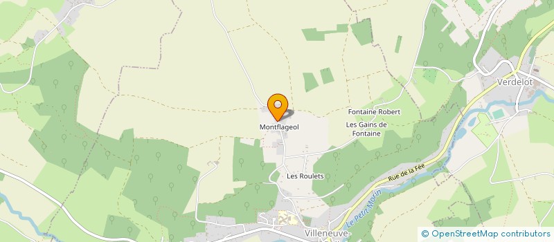 localisation de l'entreprise LA FORGE  VILLENEUVE-SUR-BELLOT