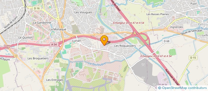 localisation de l'entreprise LA FORGE  SALON-DE-PROVENCE