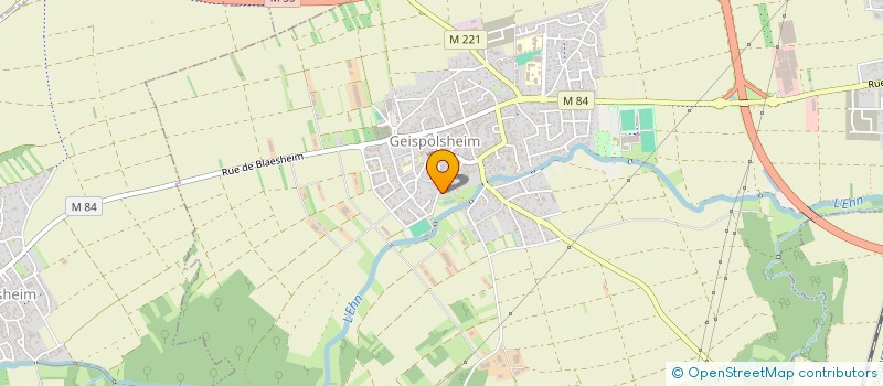 localisation de l'entreprise LA FORGE  GEISPOLSHEIM