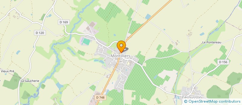 localisation de l'entreprise LA FORGE à LYS-HAUT-LAYON